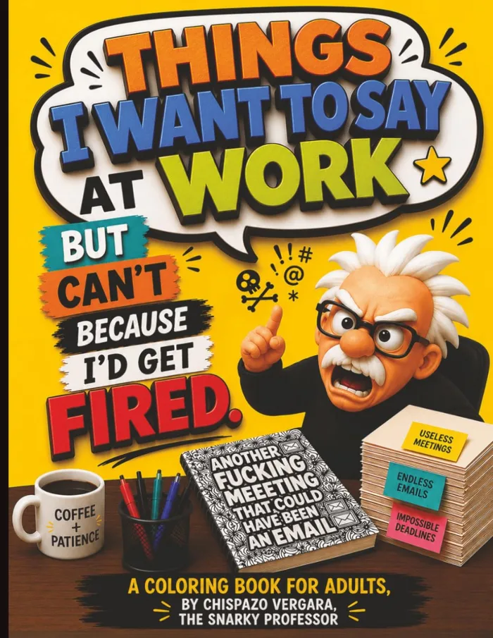 Cover of Things I want to say at work but can't because I'd get fired
